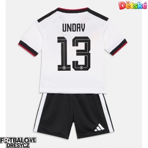 Německo Deniz Undav #13 Dětské Domácí dres komplet MS 2026 Krátký Rukáv (+ trenýrky)